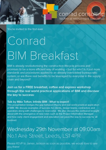 Conrad BIM Breakfast Seminar