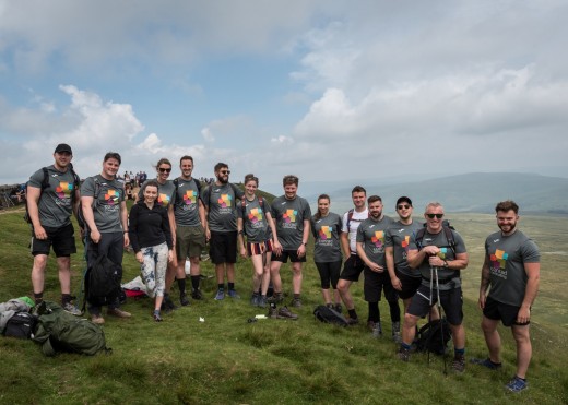 We completed the Yorkshire 3 Peaks challenge!