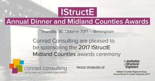 IStructE Midland Counties Annual Dinner & Award Ceremony 2017