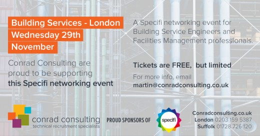 Building Services Event, London - 29th November