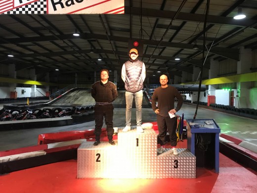 Conrad go Go-Karting