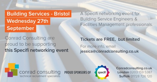 Building Services Event, Bristol - 27th September