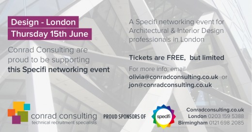 Specifi Design Event, London - 15th June