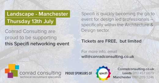 Specifi Landscape Event, Manchester - 13th July