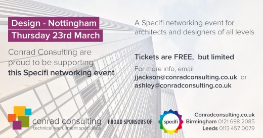 Specifi Design Event, Nottingham - 23rd March